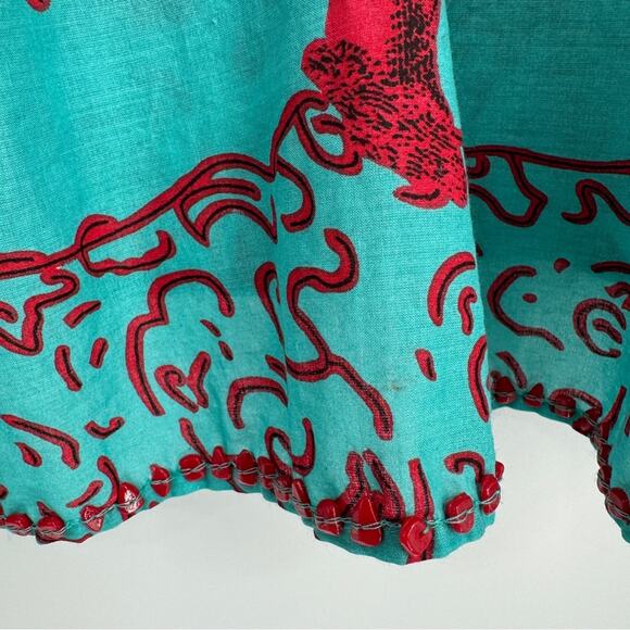 Soft Surroundings Ocean Beach Fish‎ Coverup Tunic Dress Coral Reef Size S - Picture 9 of 9